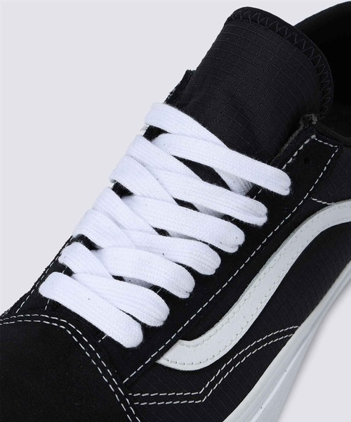 「VANS」 ローカットスニーカー 6 ブラック×ホワイト メンズの画像