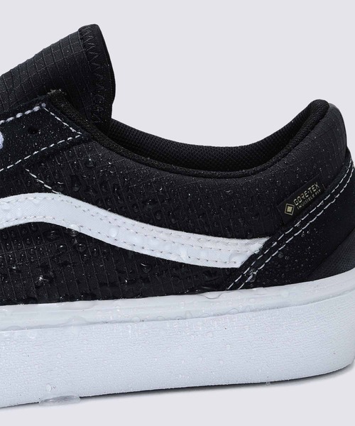 「VANS」 ローカットスニーカー 6 ブラック×ホワイト メンズの画像