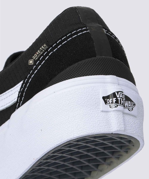 「VANS」 ローカットスニーカー 6 ブラック×ホワイト メンズの画像