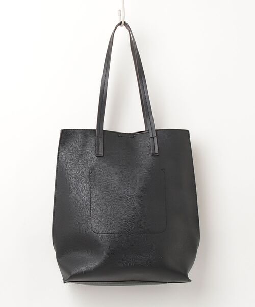 「SHIPS any」 トートバッグ ONE SIZE ブラック レディース_画像2