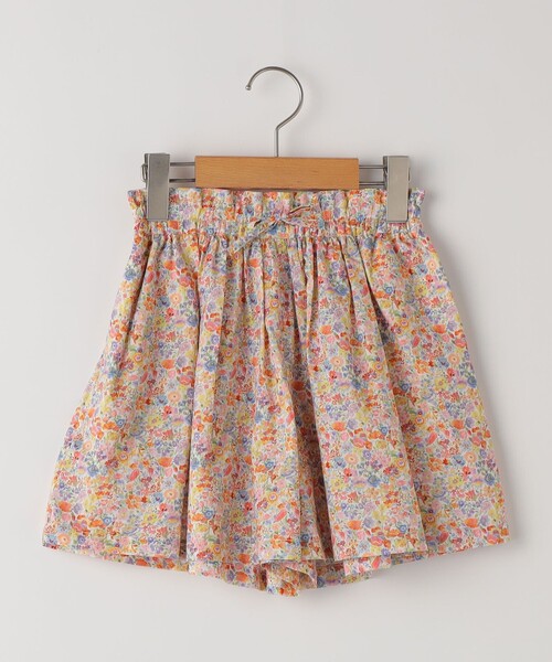 パンツ SHIPS KIDS:100〜130cm / リバティ キュロット キッズ 子供服 女の子の画像