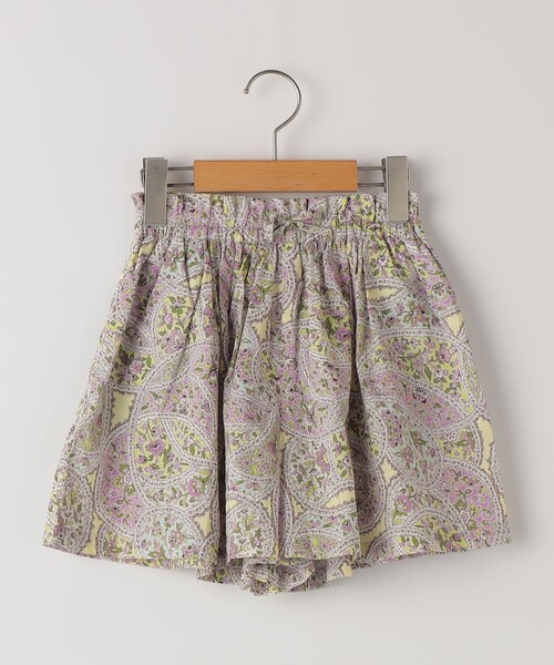 パンツ SHIPS KIDS:100〜130cm / リバティ キュロット キッズ 子供服 女の子の画像