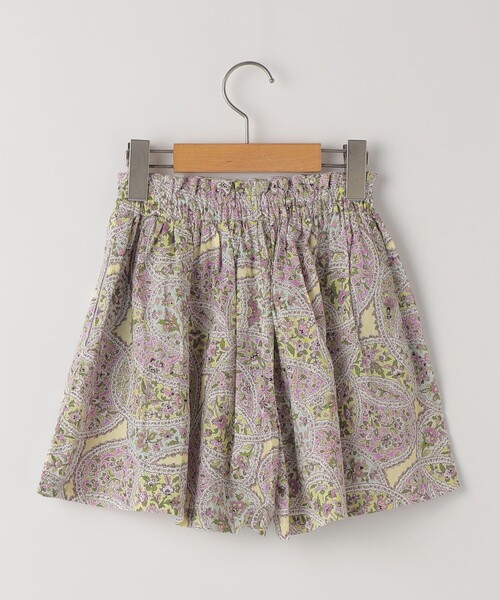 パンツ SHIPS KIDS:100〜130cm / リバティ キュロット キッズ 子供服 女の子の画像