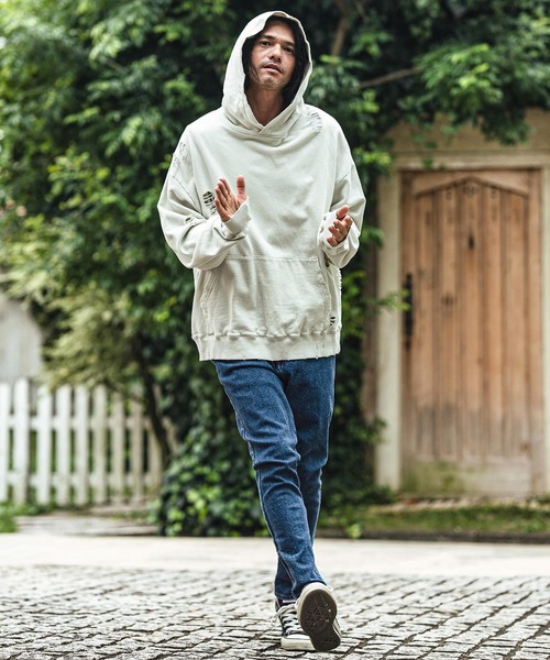 「CAMBIO」 スキニーデニムパンツ M ブラック メンズの画像