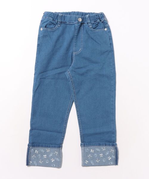 trois lapins kp パンツ 「Trois Lapins」 ストレッチデニム ロール