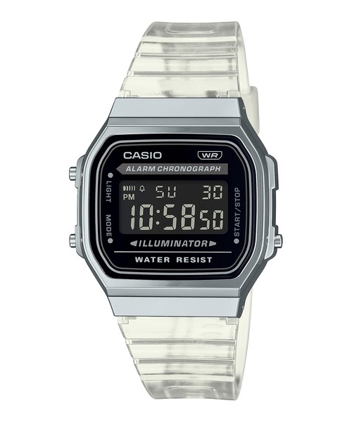 CASIO（カシオ） デジタル腕時計 FREE シルバー メンズ : ZOZOTOWN