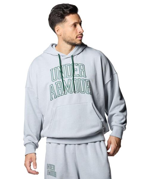 アンダーアーマーパーカー     33 UNDER ARMOUR（アンダーアーマー） プルオーバーパーカー M グレー