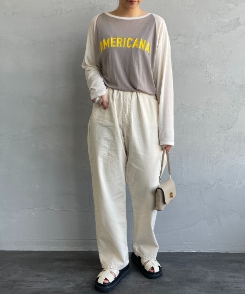 Danton（ダントン） デニムパンツ 38 ブルー レディース : ZOZOTOWN