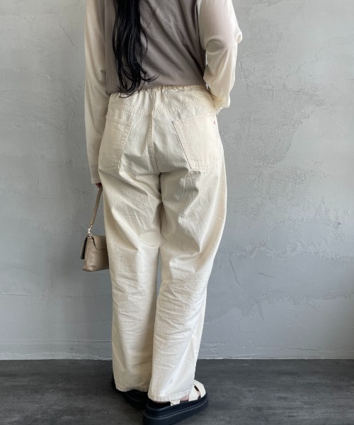 Danton（ダントン） デニムパンツ 38 ブルー レディース : ZOZOTOWN