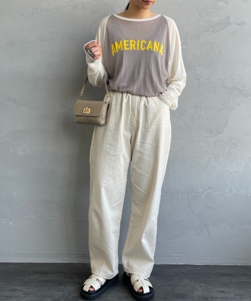Danton（ダントン） デニムパンツ 38 ブルー レディース : ZOZOTOWN