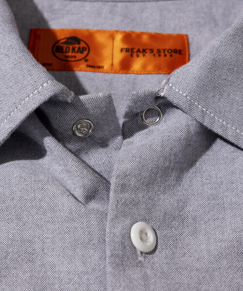 「RED KAP」 長袖シャツ LARGE グレー メンズ_画像5