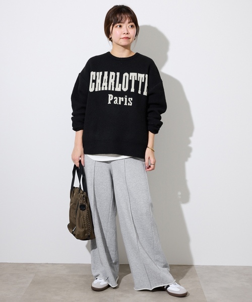 「SLOBE IENA」 パンツ 36 グレー レディース_画像2