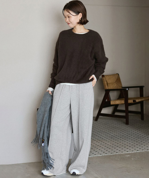 「SLOBE IENA」 パンツ 36 グレー レディース_画像8