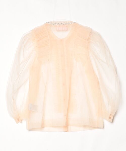 Simone Rocha ブラウス シモーネロシャ 「Simone Rocha」 チェック柄長袖ブラウス「H＆Mコラボ