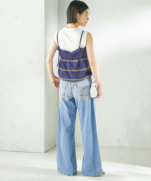 SHIPS（シップス） キャミソール 「SHIPS別注」crinkle crinkle