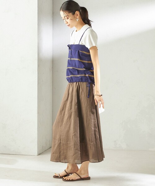 SHIPS（シップス） キャミソール 「SHIPS別注」crinkle crinkle
