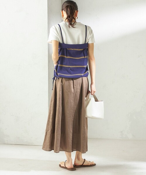 SHIPS（シップス） キャミソール 「SHIPS別注」crinkle crinkle
