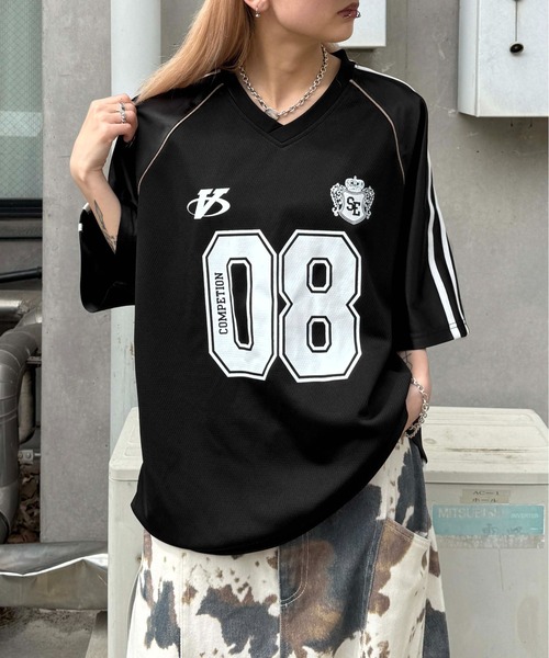 ティン⭐︎様 tシャツ ナンバリングユニフォームTEE メンズ レディース : ZOZOTOWN