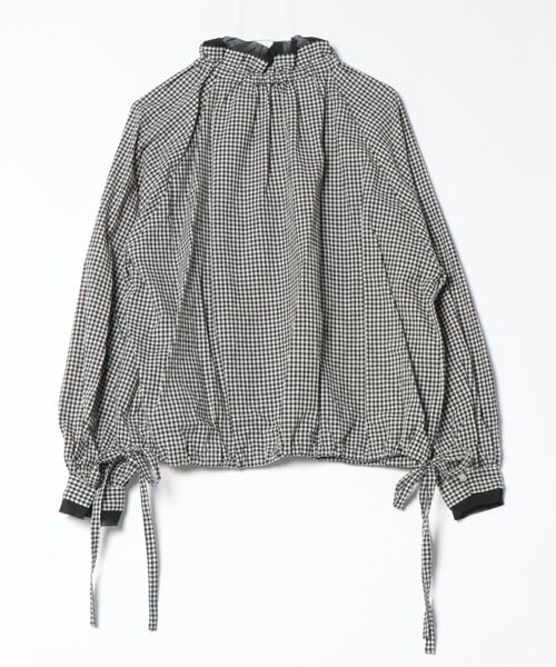 「haupia」 長袖チュニック MEDIUM ネイビー レディース_画像2