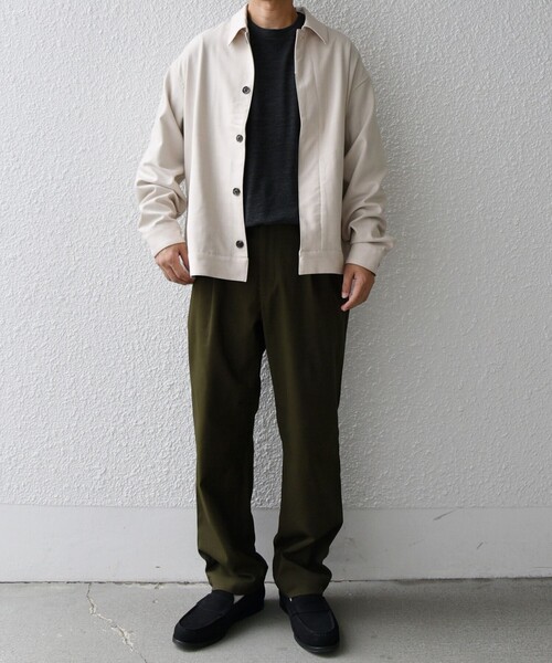 SHIPS any カーキ ショートジャケット　今春新作新品 SHIPS any 「SHIPS any」 ジャケット SMALL カーキ メンズ : ZOZOTOWN