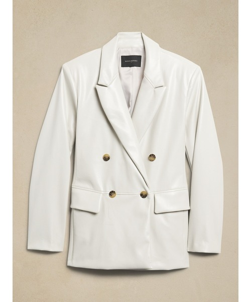 「BANANA REPUBLIC FACTORY STORE」 ジャケット M ベージュ レディース_画像3