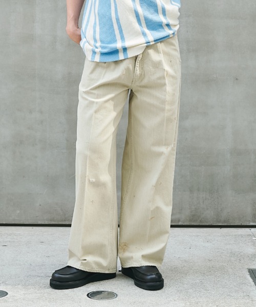 ジーンズ MEADOW DENIM PANTS メンズの画像