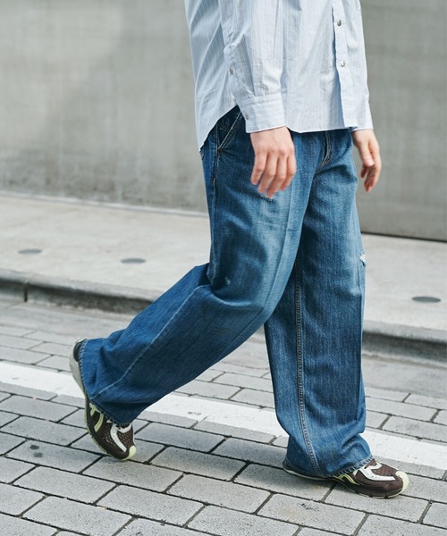ジーンズ MEADOW DENIM PANTS メンズの画像