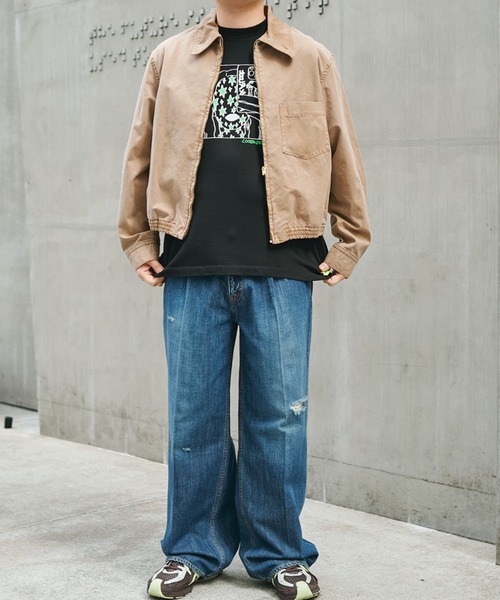 ジーンズ MEADOW DENIM PANTS メンズの画像