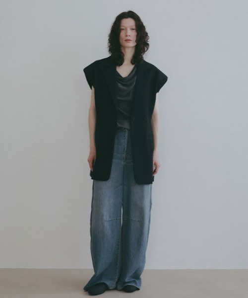 ETRE TOKYO（エトレトウキョウ） コート アウター リネンライク