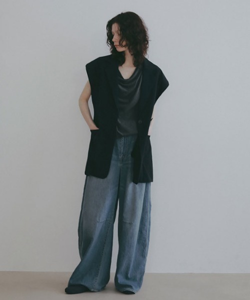 ETRE TOKYO（エトレトウキョウ） コート アウター リネンライク