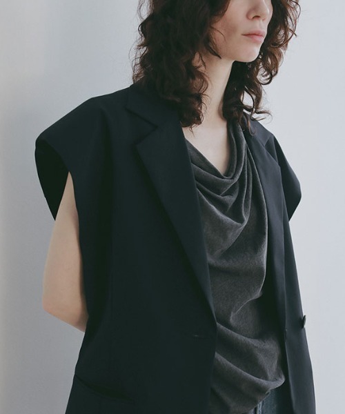 ETRE TOKYO（エトレトウキョウ） コート アウター リネンライク
