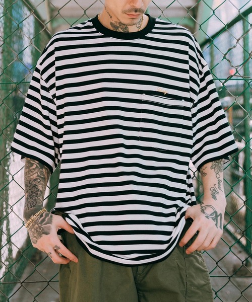 「Subciety」 半袖Tシャツ X-LARGE グレー系その他 メンズ_画像2