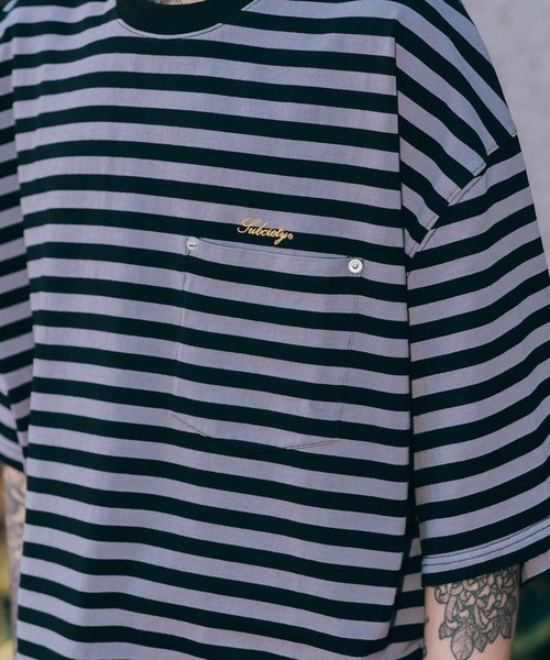 「Subciety」 半袖Tシャツ X-LARGE グレー系その他 メンズ_画像3
