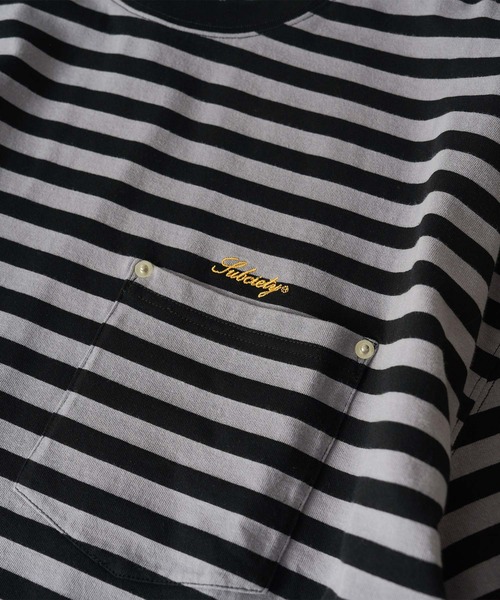 「Subciety」 半袖Tシャツ X-LARGE グレー系その他 メンズ_画像6