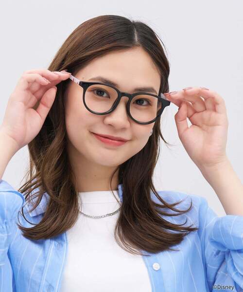 Zoff（ゾフ） 伊達メガネ メガネ 眼鏡 ベイマックス ボストン型 メガネ