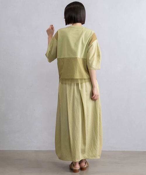 「MARECHAL TERRE」 半袖Tシャツ MEDIUM ブラック レディース_画像7