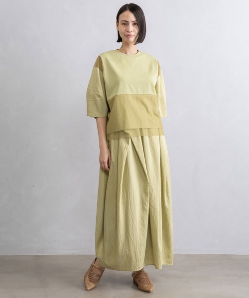 「MARECHAL TERRE」 半袖Tシャツ MEDIUM ブラック レディース_画像8