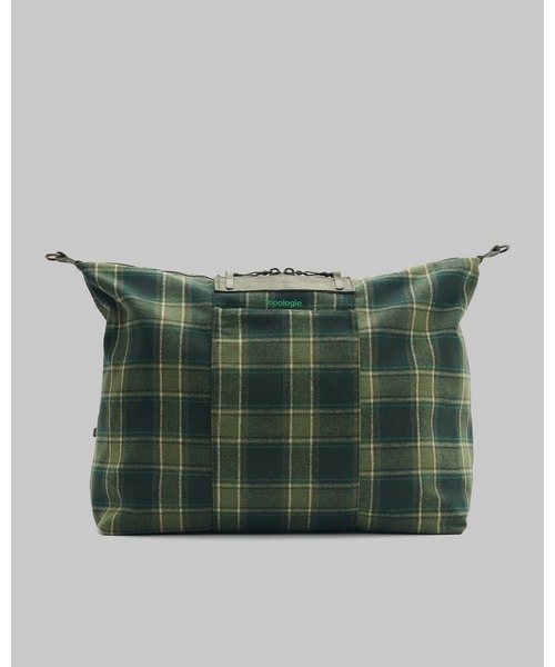 【Topologie 】ロープループ付トポロジー トートバッグ カーキ Topologie（トポロジー） トートバッグ Explorer Tote Weekender