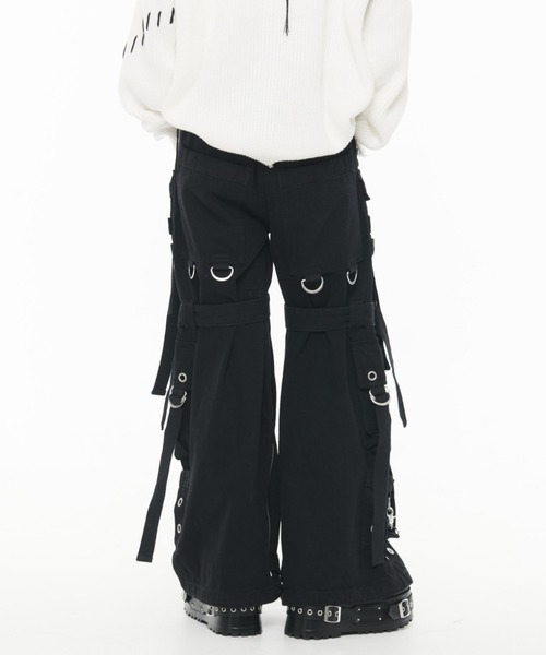 「REFLEM」 デニムパンツ L ブラック レディース_画像9