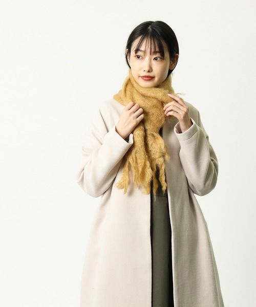 ストール ∴【Adele's MOHAIR / アデーレ モヘア】CAPE MOHAIR FLUFFY ...