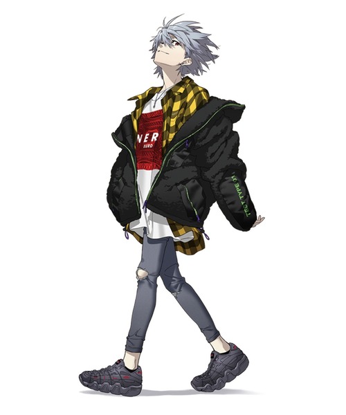 RADIO EVA コート ジャケット RADIO EVA 663 EVANGELION BOA JACKET