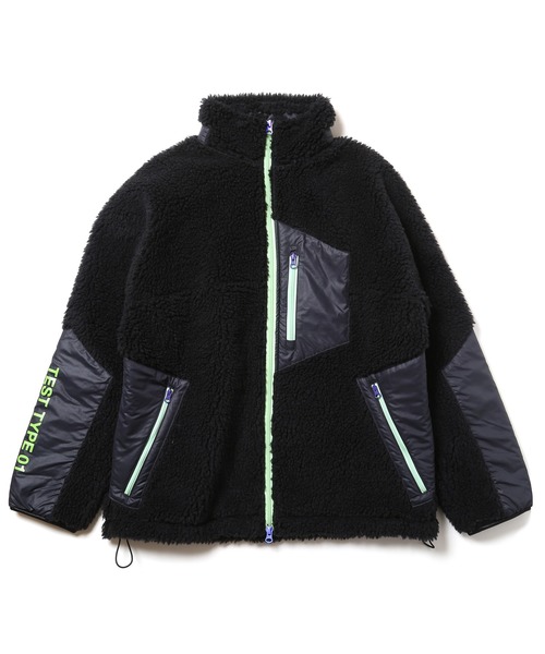 RADIO EVA コート ジャケット RADIO EVA 663 EVANGELION BOA JACKET