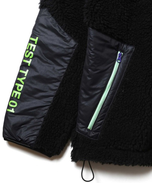 RADIO EVA コート ジャケット RADIO EVA 663 EVANGELION BOA JACKET