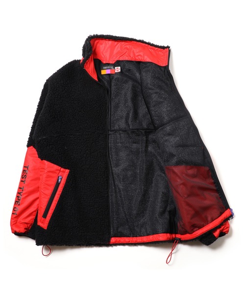 RADIO EVA コート ジャケット RADIO EVA 663 EVANGELION BOA JACKET