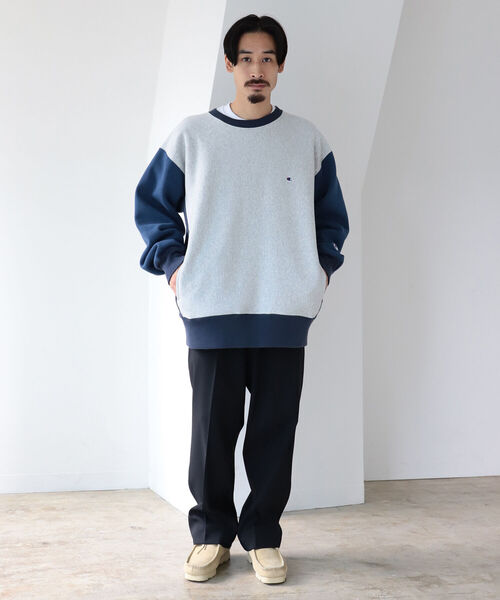 ではアメリ スウェット Champion × BEAMS / 別注 3Tone Pocket Sweat ZOZOTOWN PayPayモール店 - 通販 - PayPayモール ポリエステ