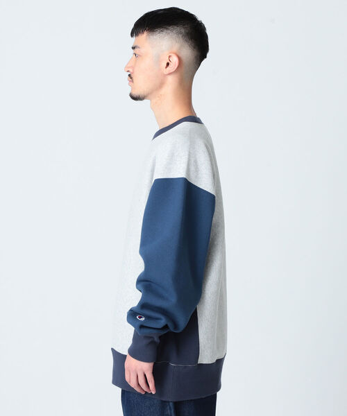ではアメリ スウェット Champion × BEAMS / 別注 3Tone Pocket Sweat ZOZOTOWN PayPayモール店 - 通販 - PayPayモール ポリエステ