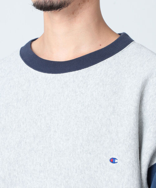 ではアメリ スウェット Champion × BEAMS / 別注 3Tone Pocket Sweat ZOZOTOWN PayPayモール店 - 通販 - PayPayモール ポリエステ