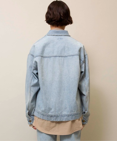 Attick by Johnbull デニムジャケット Lサイズ Attick by johnbull デニムジャケット gジャン 「Attick