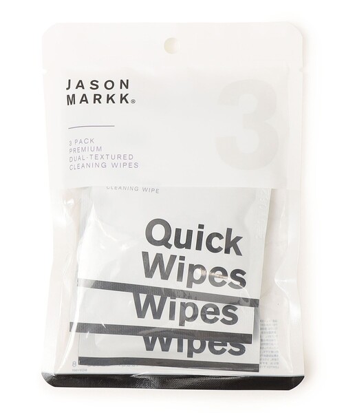 シューケア JASON MARKK:NEW クイック ワイプス 3セット495円