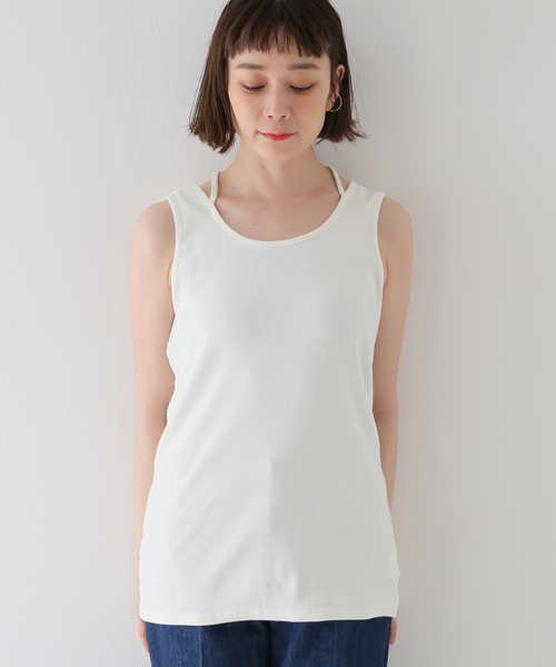 タンクトップ(40E)JUDYお値下げ不可です。 NEW ARRIVAL】 CHOPTOP®︎